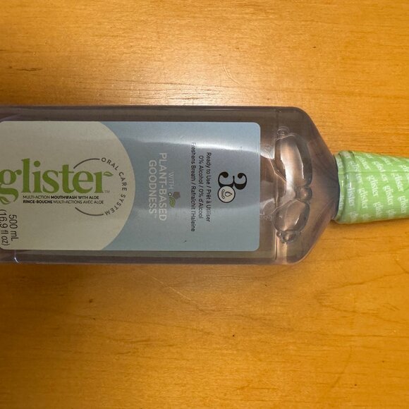 Glister Multi-Action Mouthwash with Aloe 500mL - Picture 1 of 2